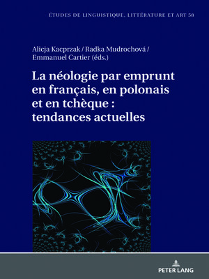 cover image of La néologie par emprunt en français, en polonais et en tchèque